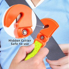 MorTime seat belt cutter blade for a swift driver or passenger release.