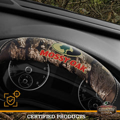 Mossy Oak premium cotton twill steering wheel cover adds soft touch and protection