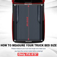 MOSTPLUS 78-inch bed styleside assembly ensures a snug, drill-free fit.