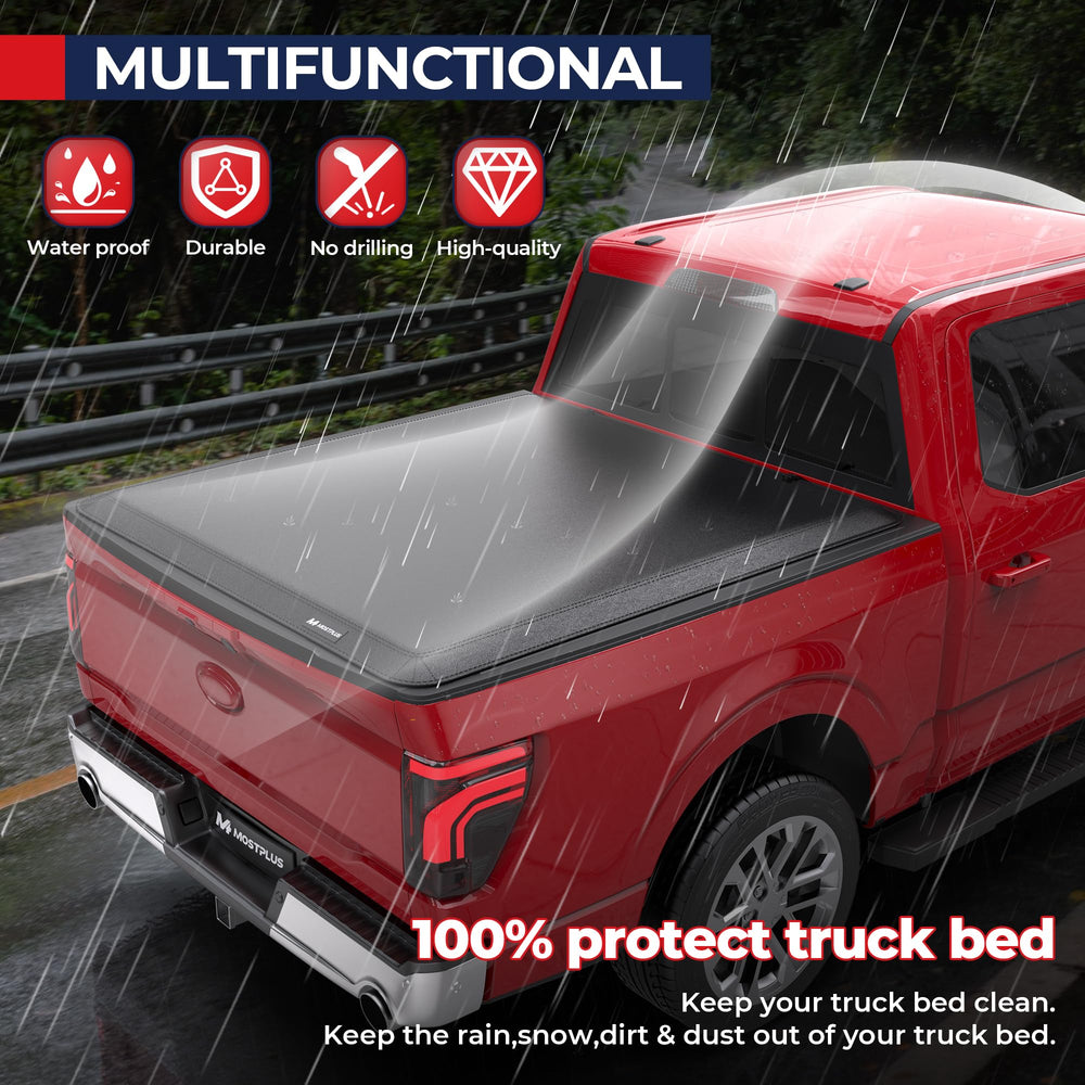 MostPlus bed interior stays dry with weatherproof protection.