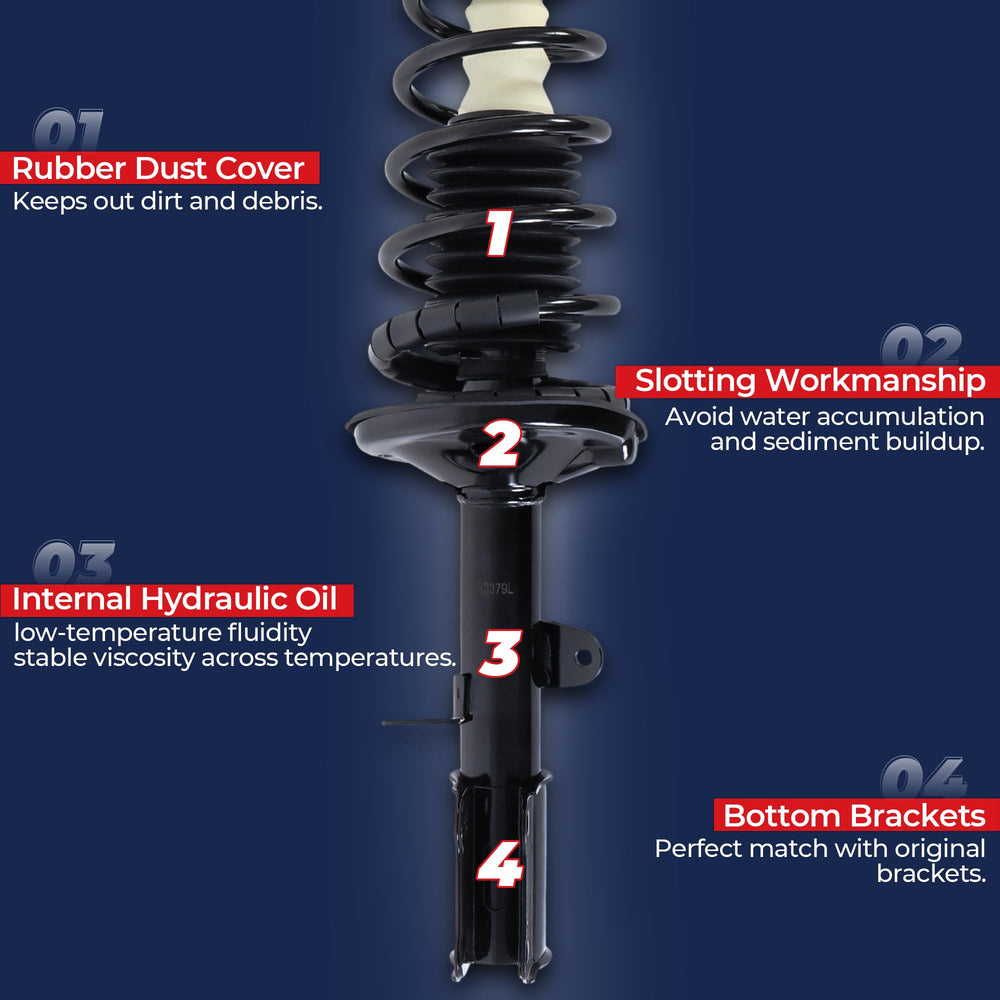 MOSTPLUS OEM mounting brackets ensure precise fit and secure installation