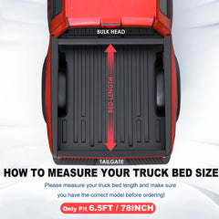 MOSTPLUS patent-design tonneau guarantees secure setup without drilling or modifications.