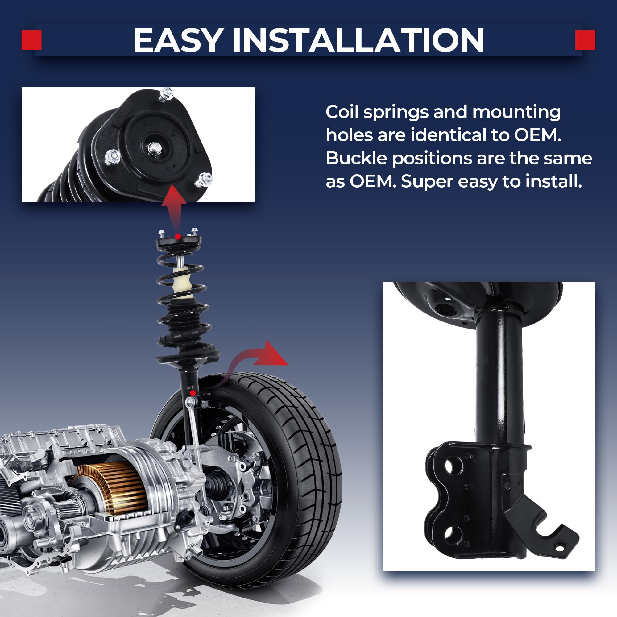 MOSTPLUS precise-fit hole alignment demonstrates exact factory mounting compatibility.