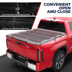 MOSTPLUS 6-5-ft-bed image shows full coverage for long cargo.