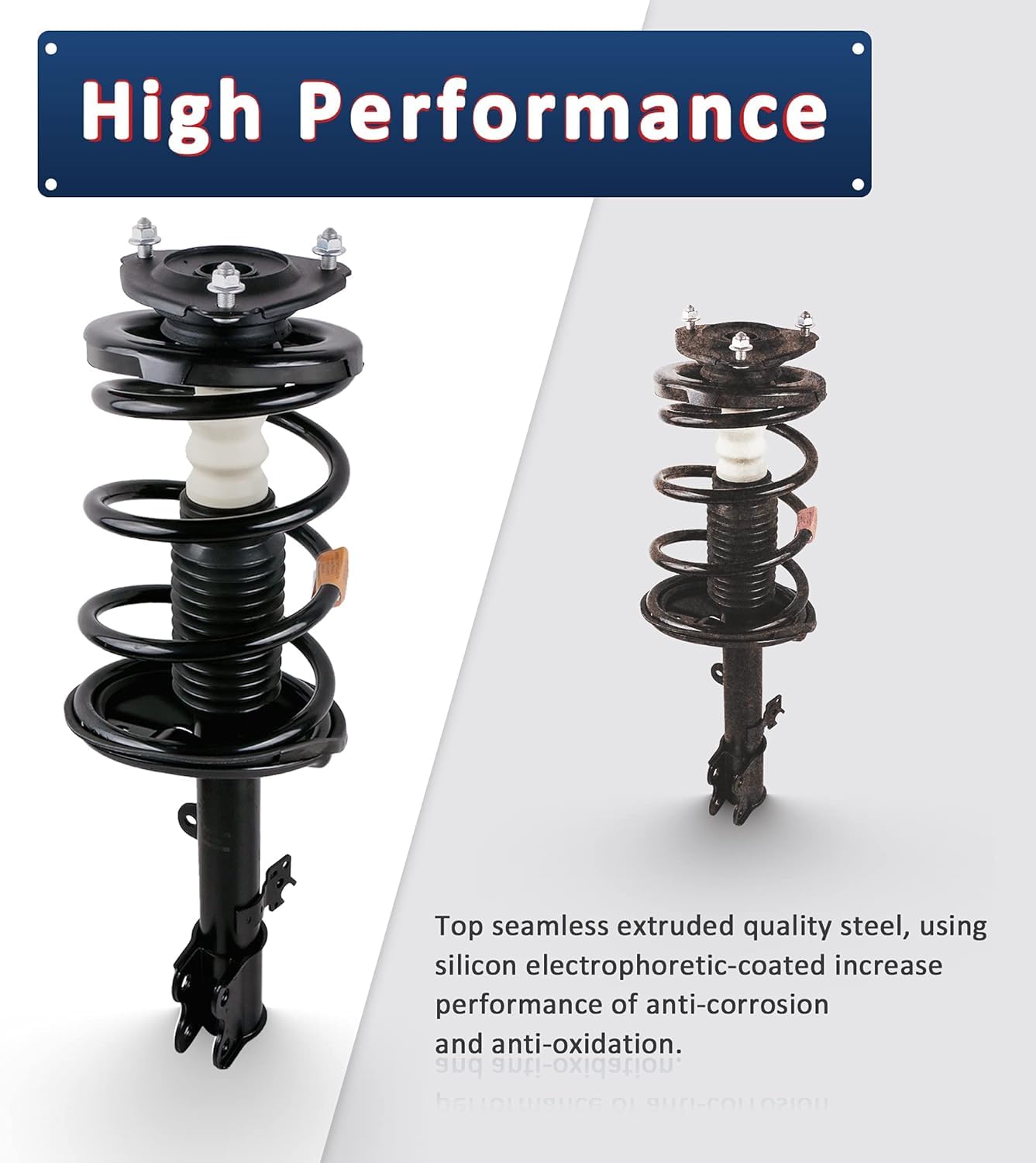 MOSTPLUS right-front strut assembly for Chevrolet Cobalt 2005-2010 improves steering feel