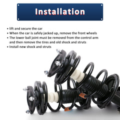 MOSTPLUS rust-proof coating protects struts for long-term durability