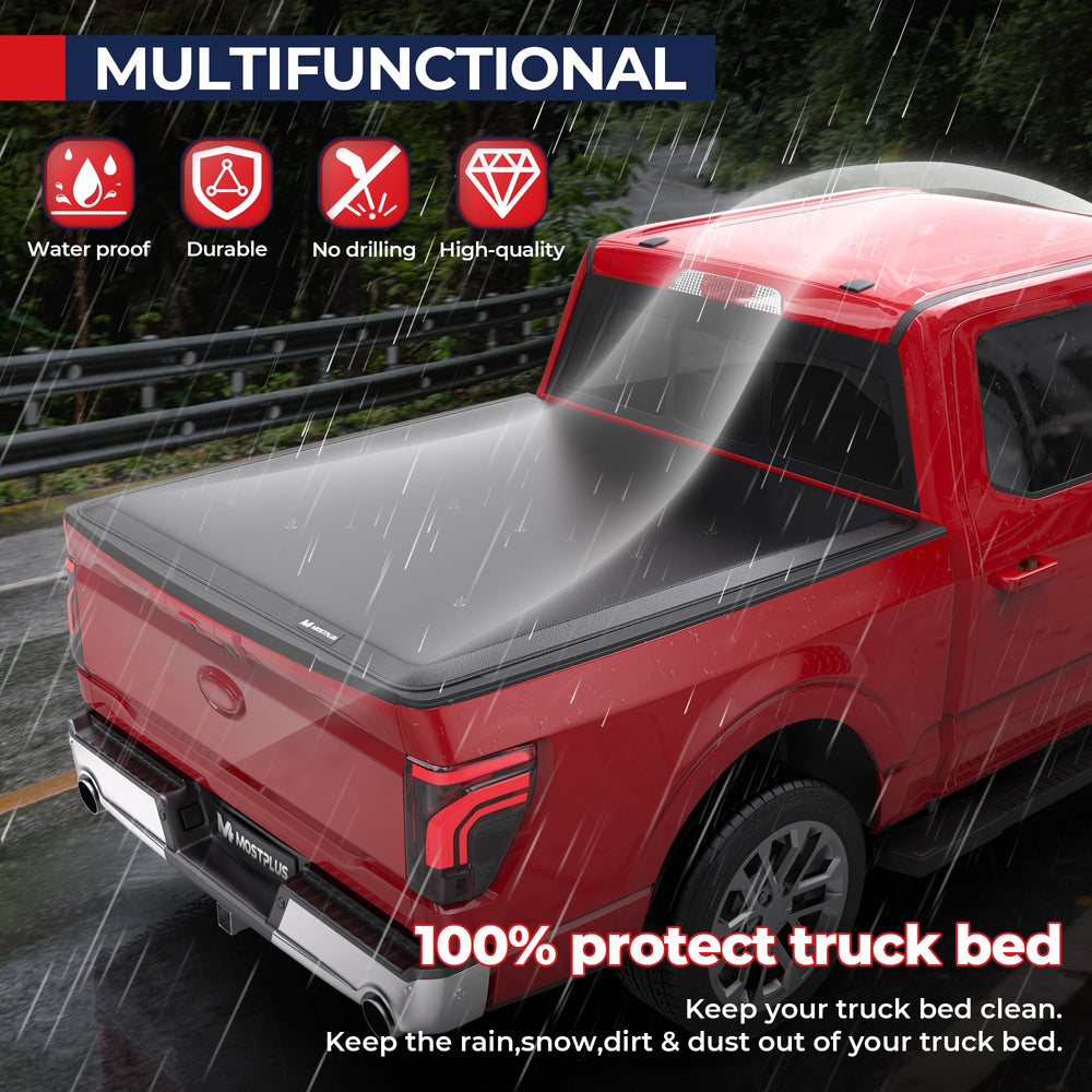 MOSTPLUS waterproof and UV-resistant design keeps cargo dry and protects from sun fade.