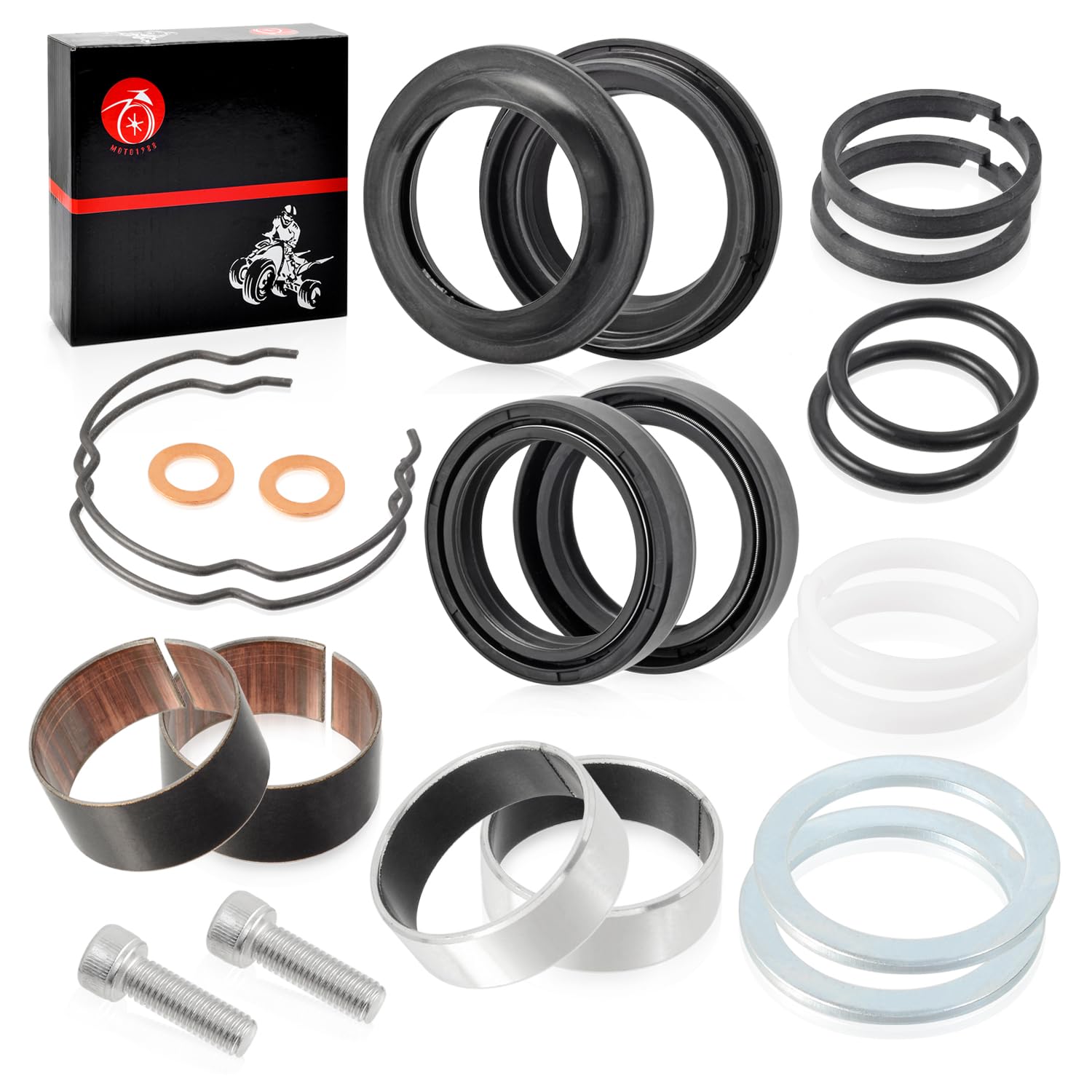 MOTO1988 complete rebuild bushings for 39mm front forks