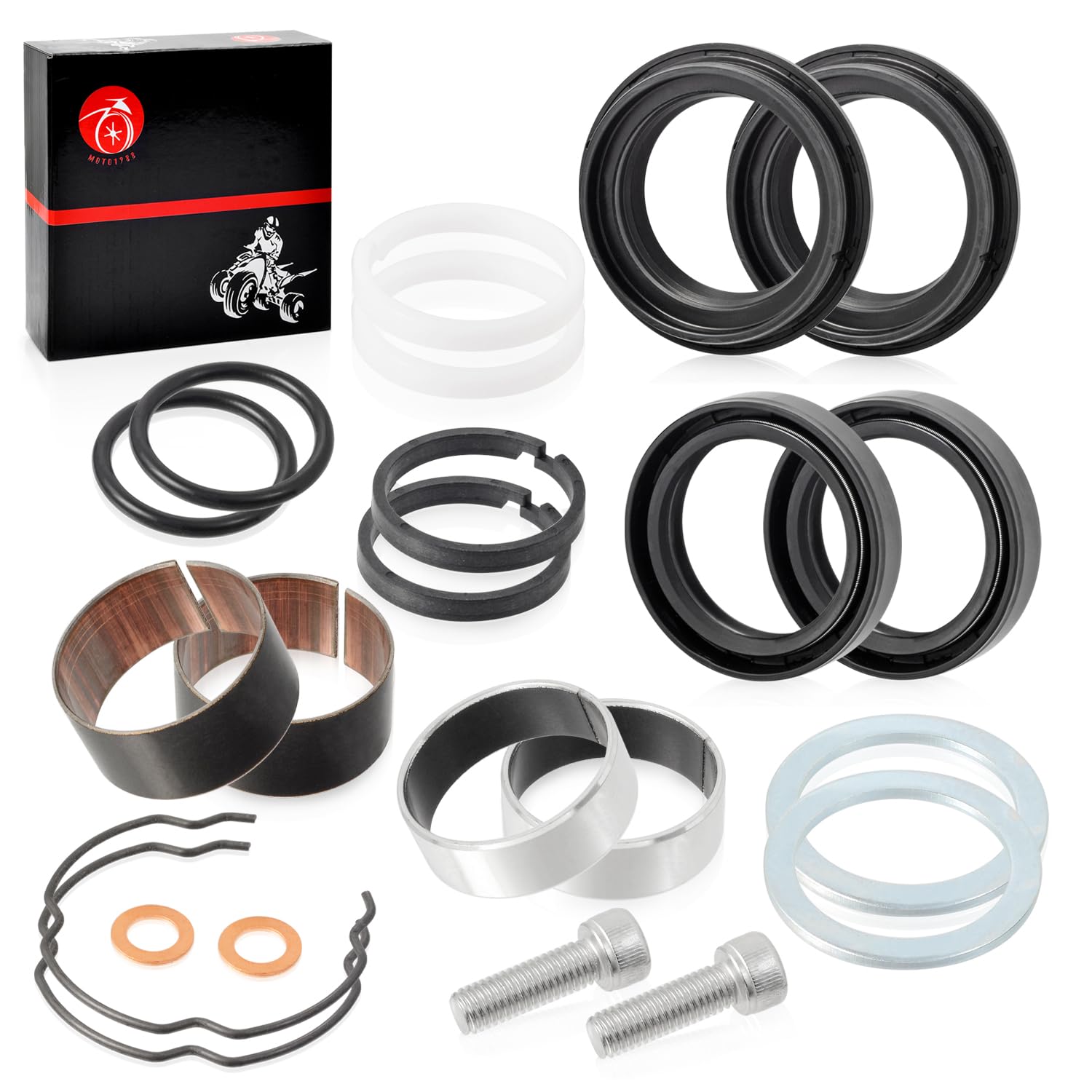 MOTO1988 O-rings and gasket set for 39mm front forks