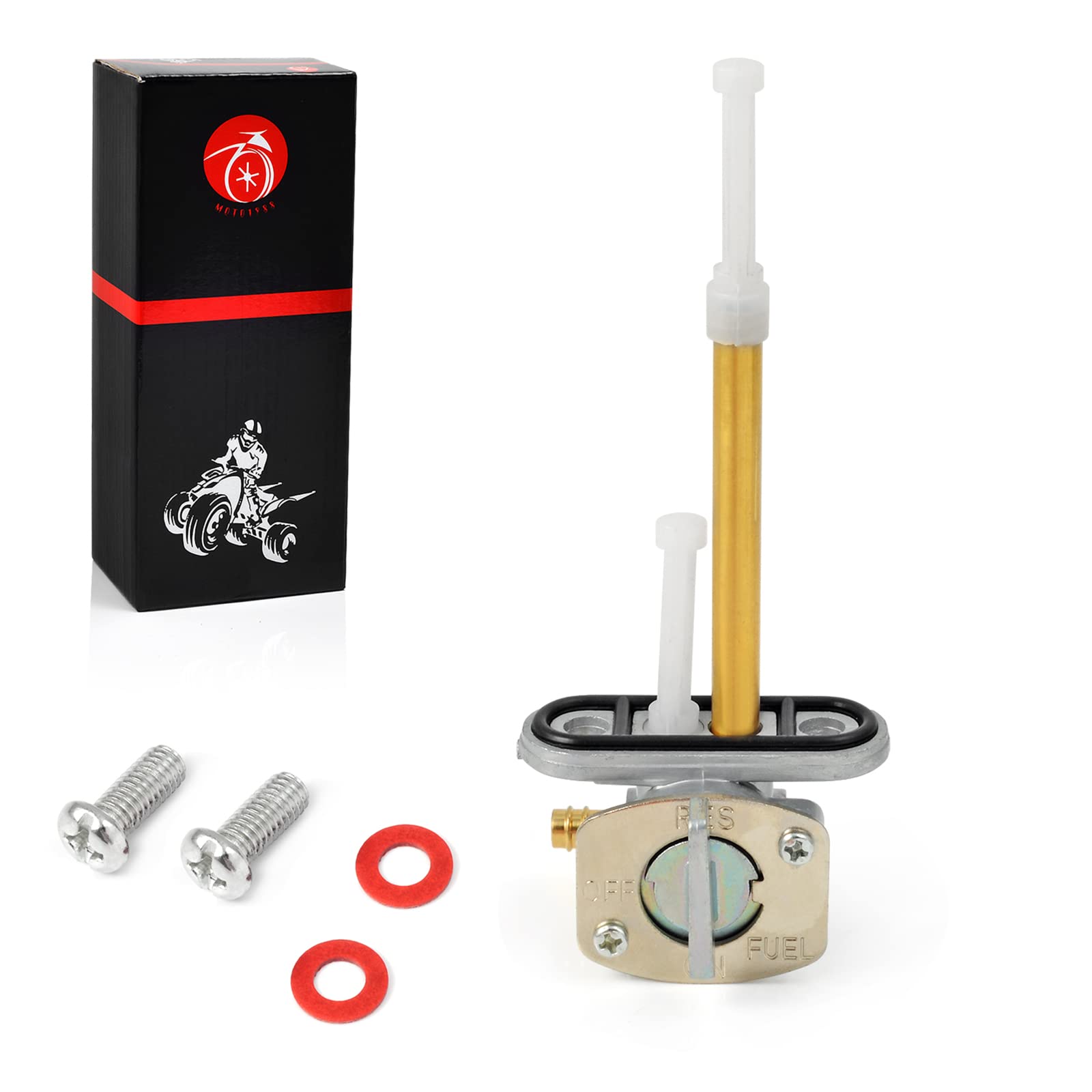 MOTO1988 fuel-petcock for Yamaha Raptor 80 ensures smooth fuel control while riding.