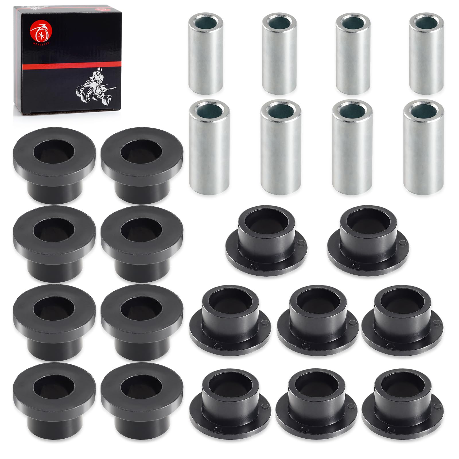 MOTO1988 sleeve-upper-lower-kit detail supports consistent shock alignment.