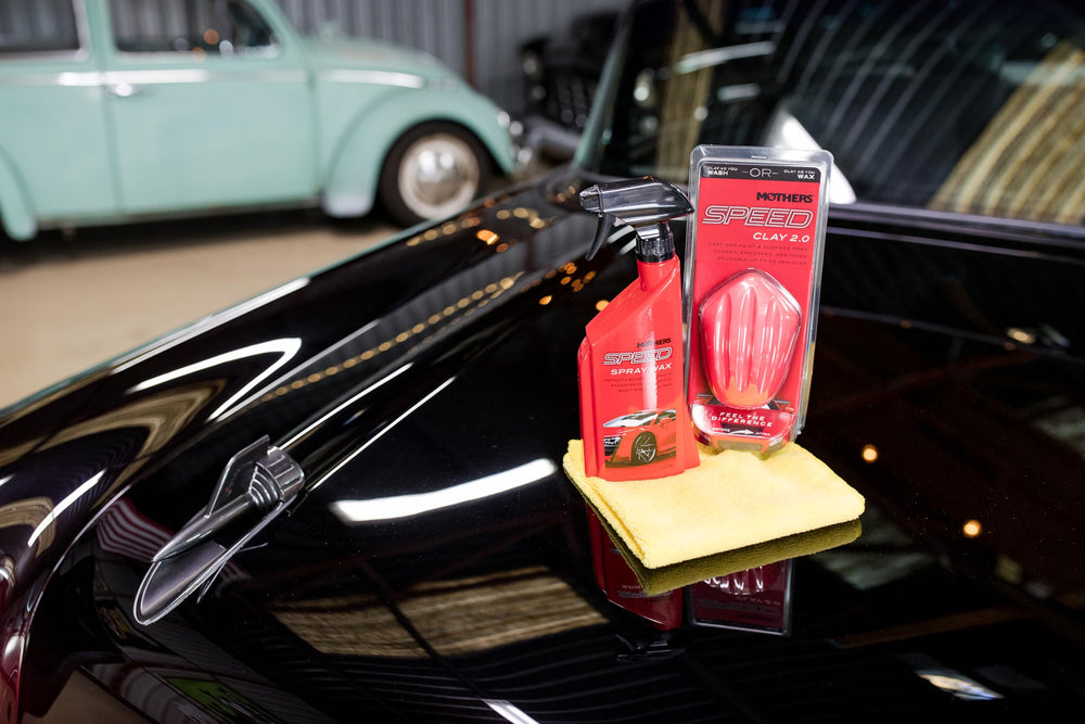 Mothers 17240 Speed Clay 2.0 leaves paint and plastics looking restored and glossy