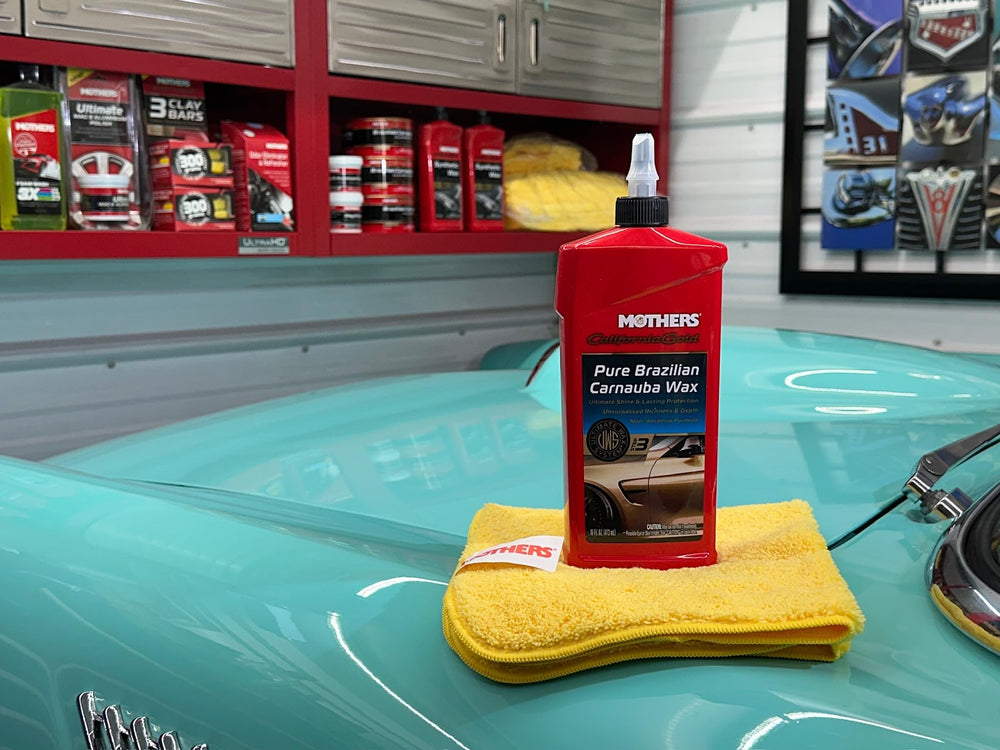 Mothers wax safe for all paints with easy application