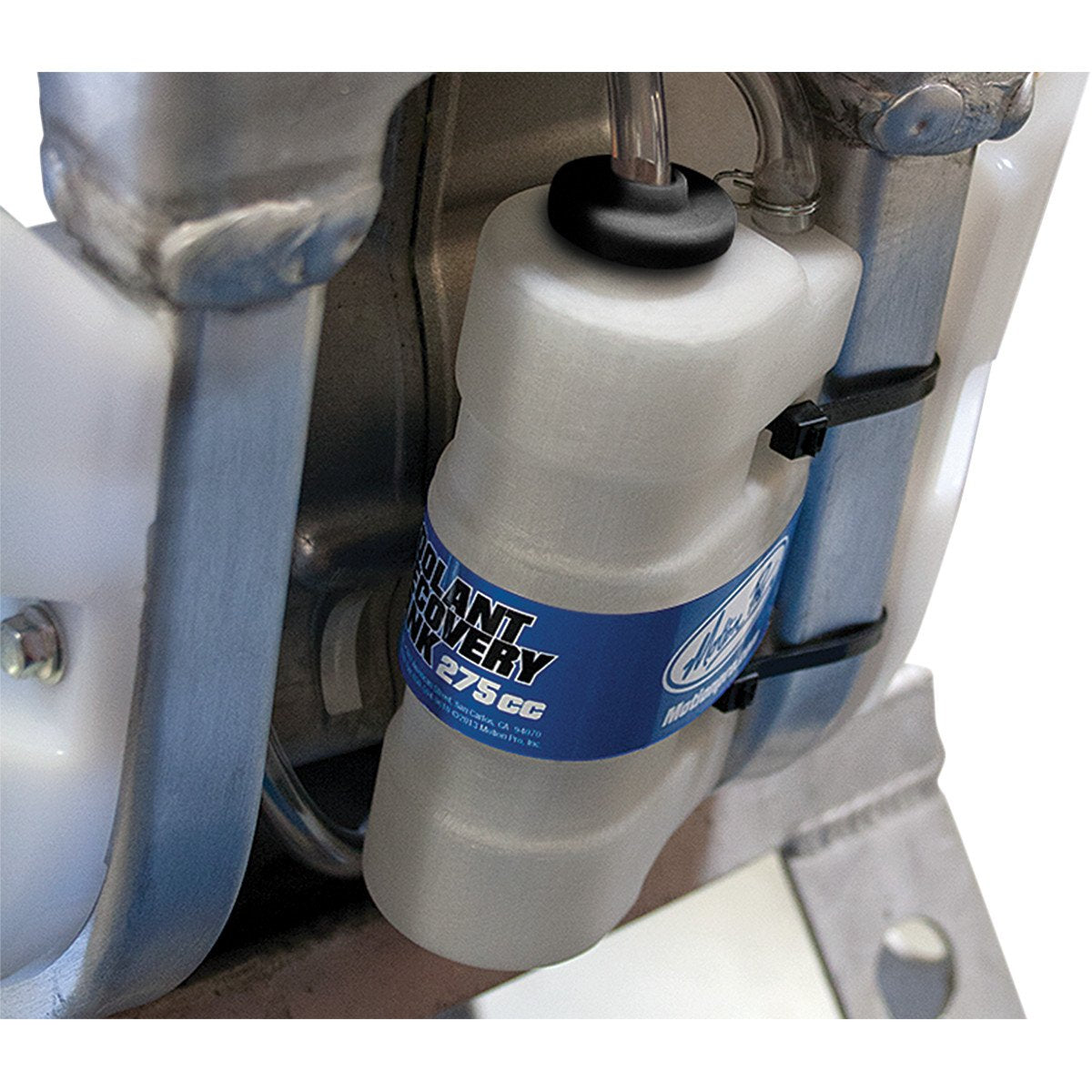 Motion Pro 11-0099 275cc bottle mounting setup enables versatile installation.