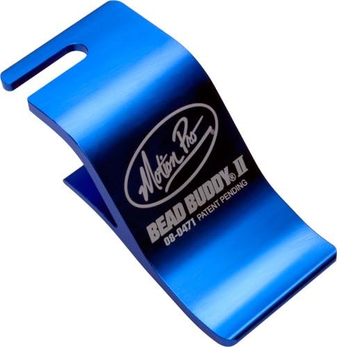 Motion Pro Bead Buddy II in use, easing bead seating during off-road tire changes.