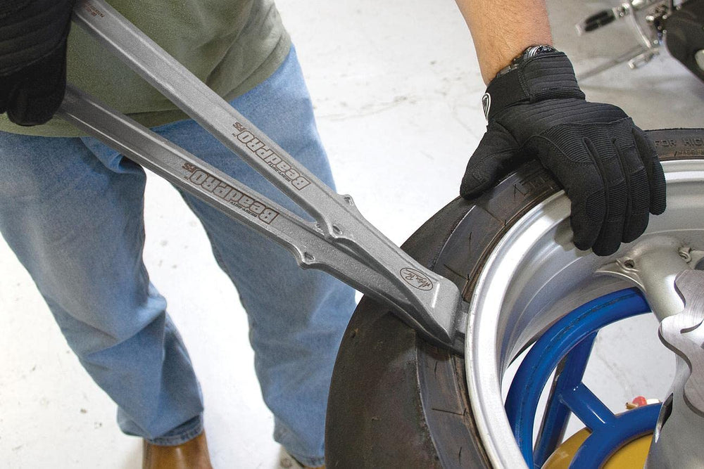 Motion Pro BeadPro forged steel with durable black oxide finish, close-up.