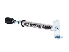 Motion Pro 08-0350 belt tension gauge showing the tension scale for precise belt adjustments.