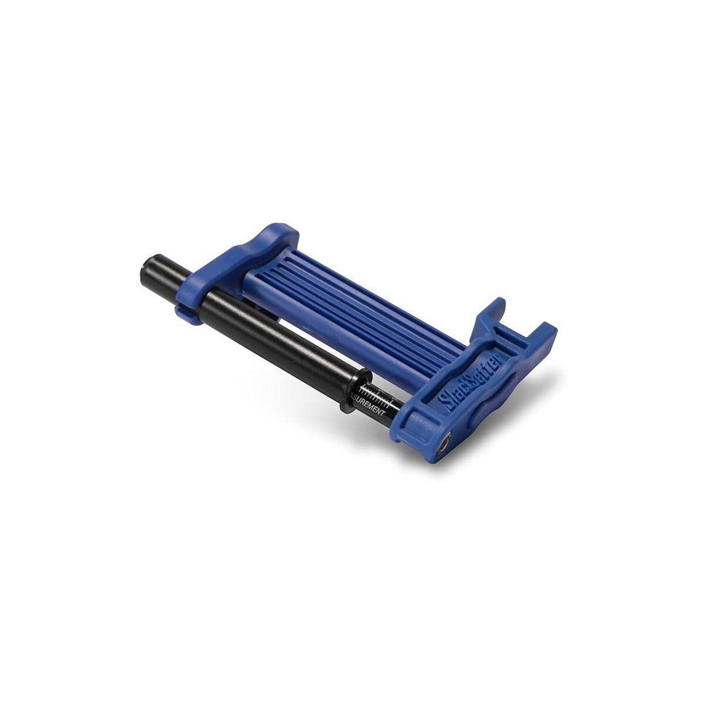 Motion Pro Slack Setter Pro 08-0674 measuring chain slack for precise maintenance.
