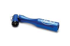 Motion Pro Pro-Fill Air Chuck blue for quick, secure motorcycle tire inflation.