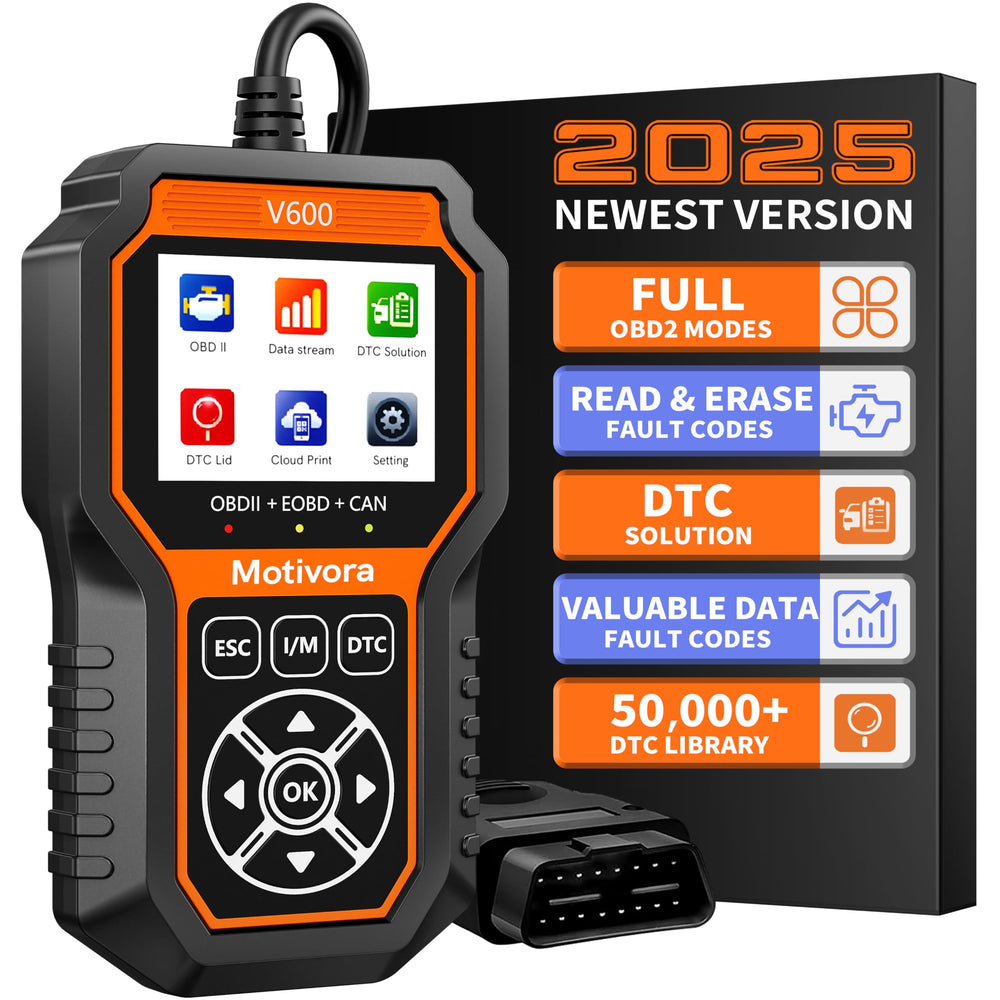 Motivora OBD2 live data graph showing real-time sensor readings