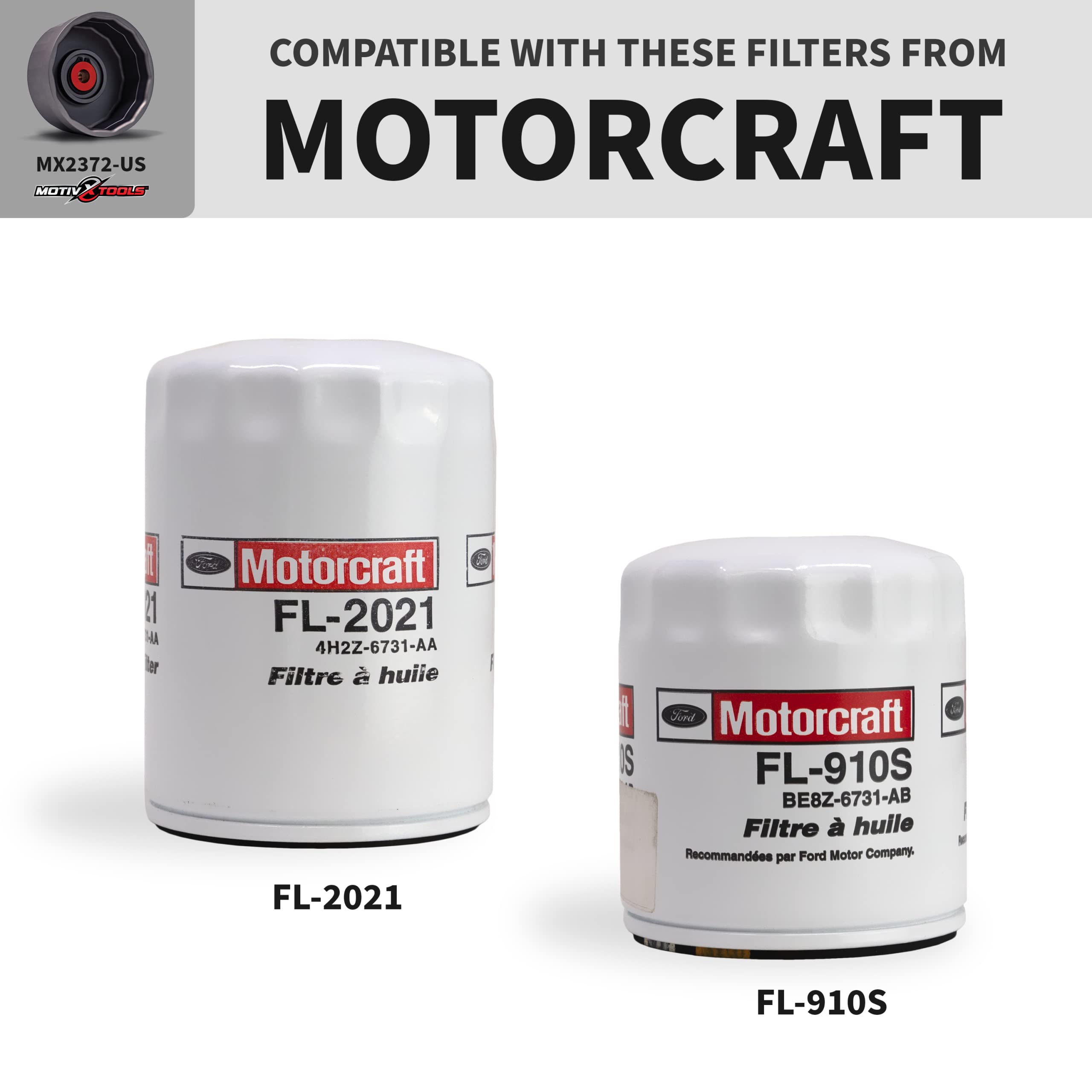MX2372-US ready to remove K&N filters smoothly.