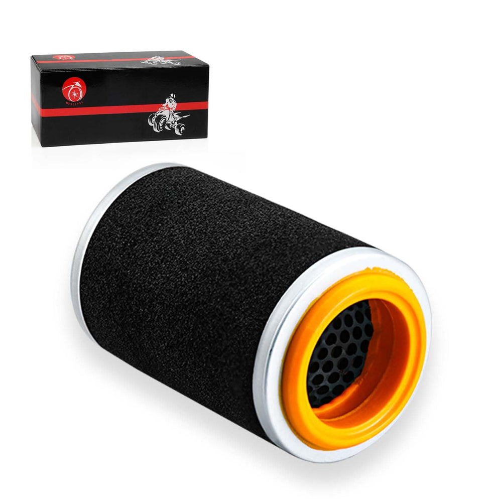 Air filter assembly for Yamaha YFM350/400 models ensures clean intake.