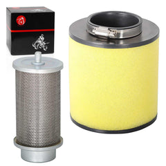 MOTO1988 air filter body for TRX250EX, install-ready for cleaner intake.