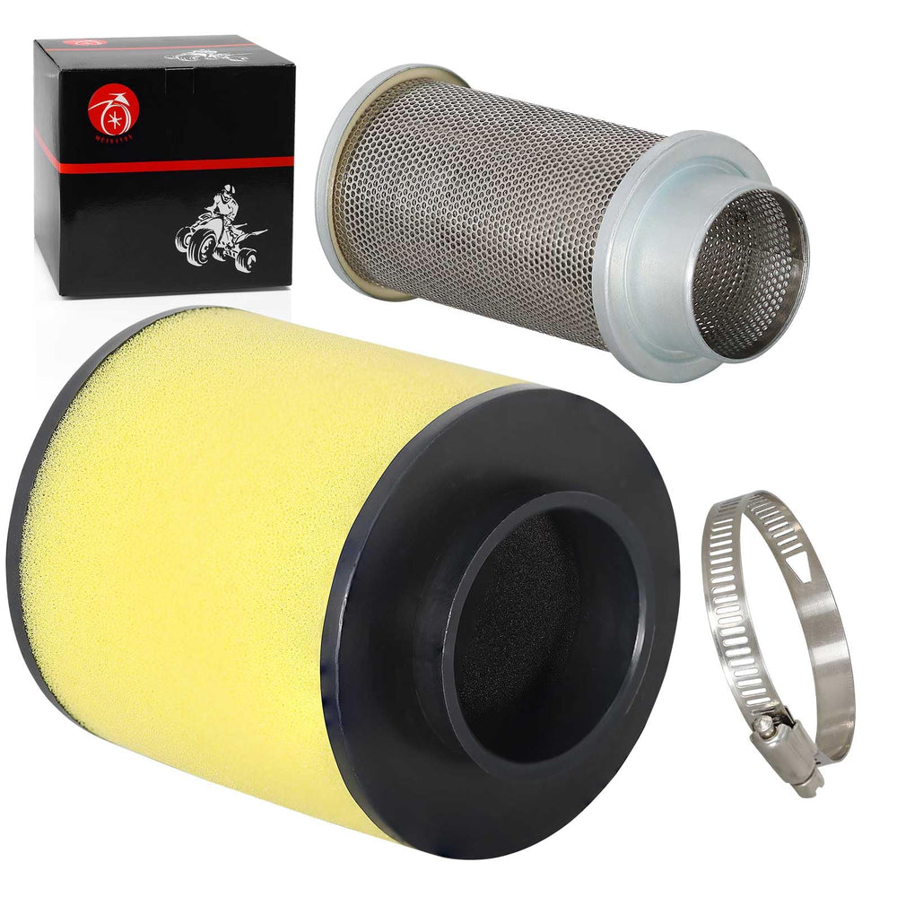 MOTO1988 air filter body for TRX250TE with cleaner guide alignment for precise fit.