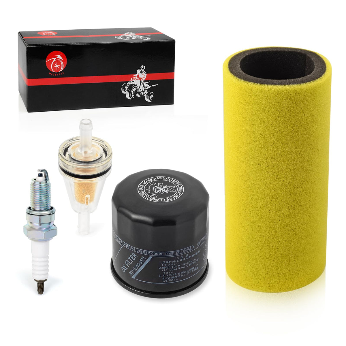 MOTO1988 air filter foam pre-oiled for Yamaha Rhino enhances airflow and filtration