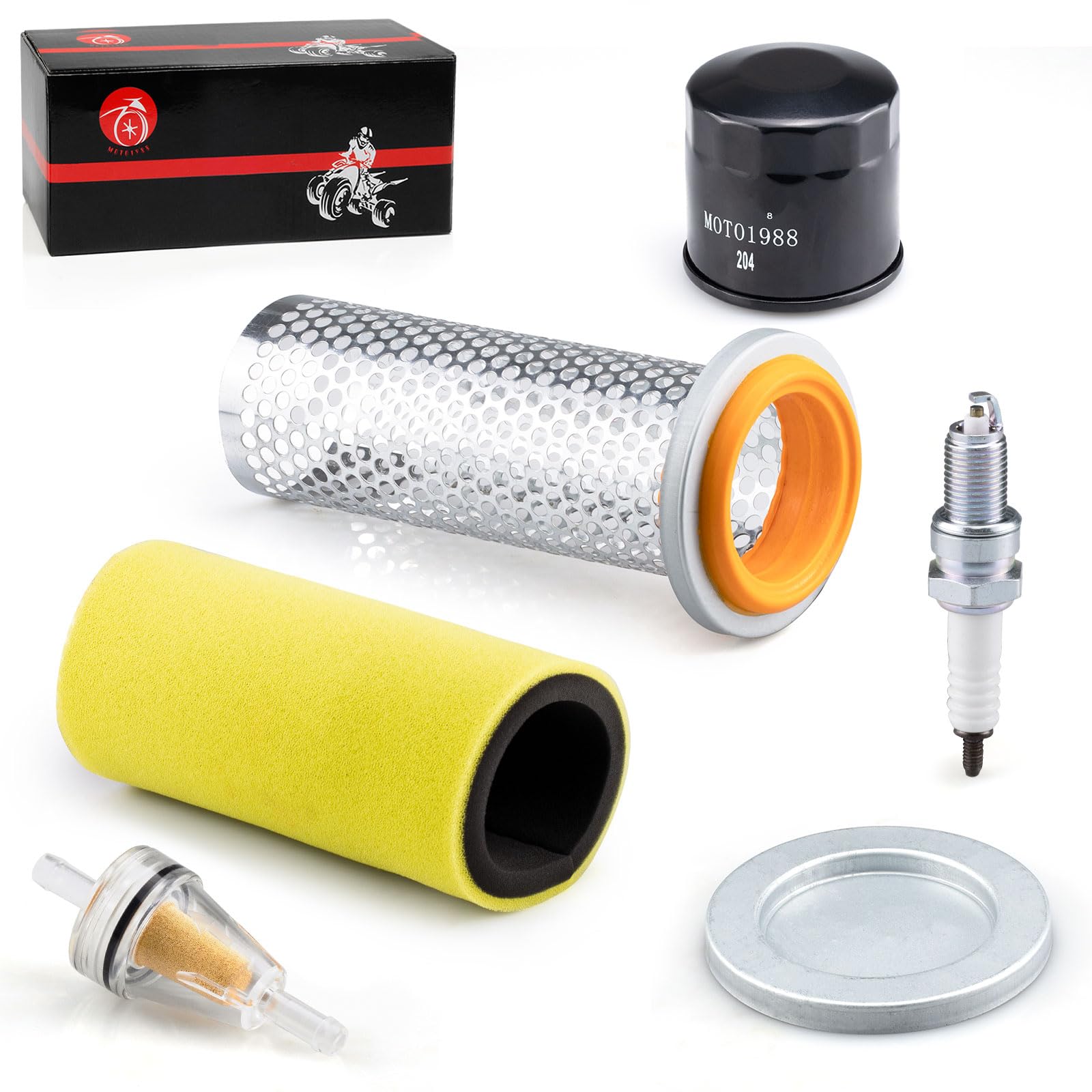 MOTO1988 air filter guide pack helps proper fit for Yamaha Rhino models.