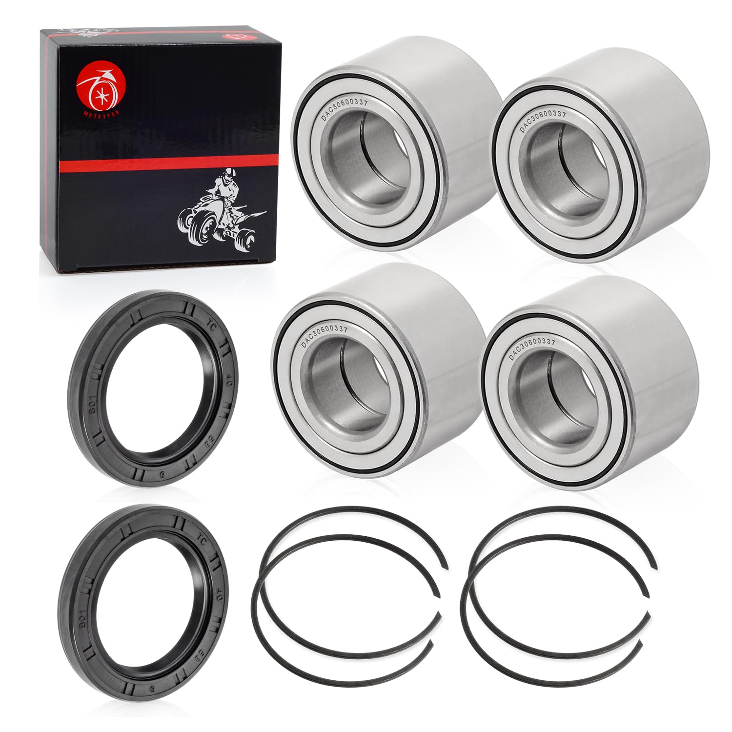 MOTO1988 Can-Am wheel bearing 30x60x37mm front/rear for Can-Am Maverick reliability