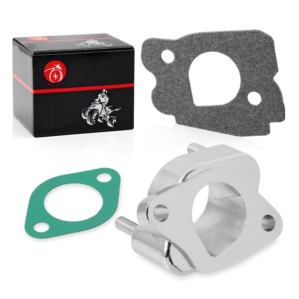 MOTO1988 carb spacer for Yamaha G5 supports gasket compatibility.