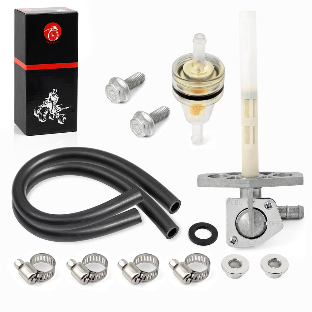 MOTO1988 fuel valve close-up highlights durable build