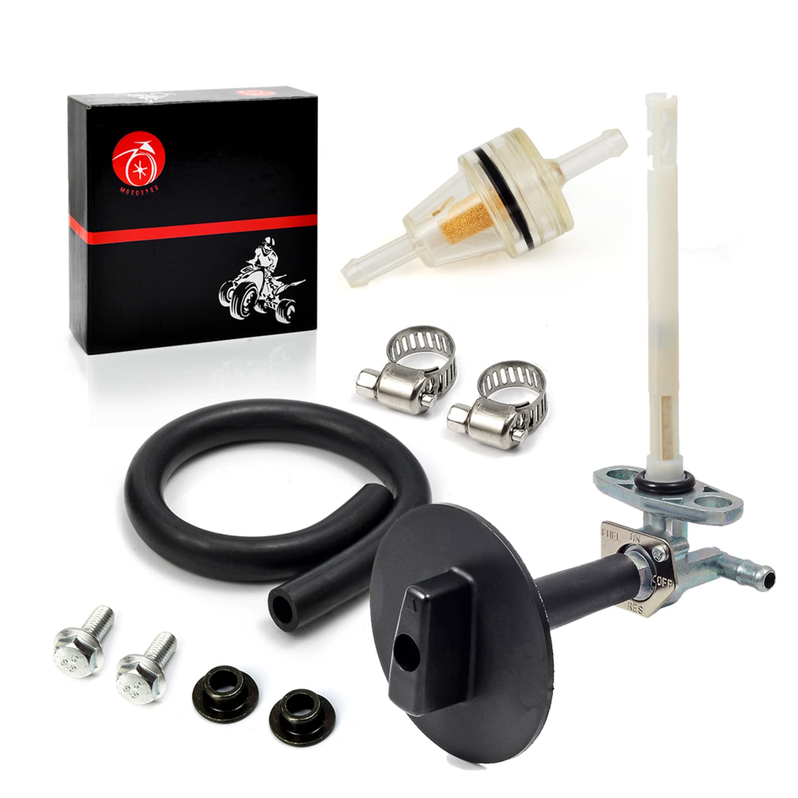 MOTO1988 Rubicon 500 fuel valve lever included for quick install