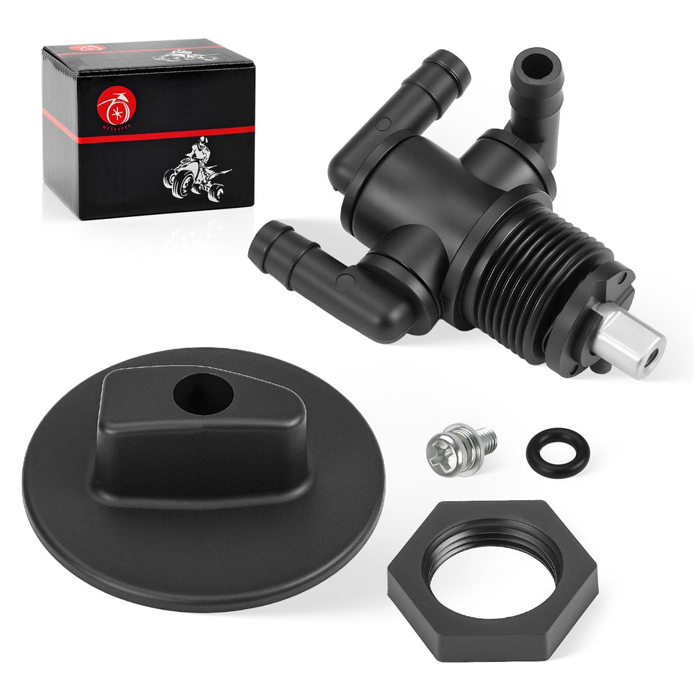 MOTO1988 fuel valve petcock close-up for Polaris compatibility