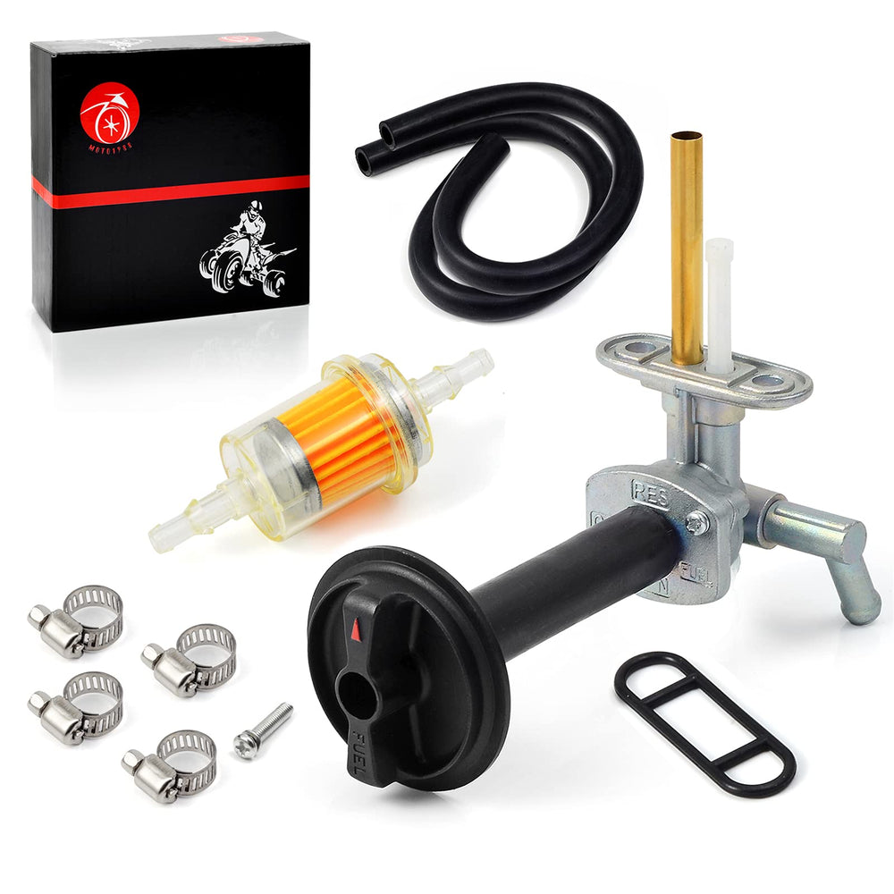 MOTO1988 fuel valve petcock for Kawasaki Prairie 360 ensures steady fuel flow during rugged rides