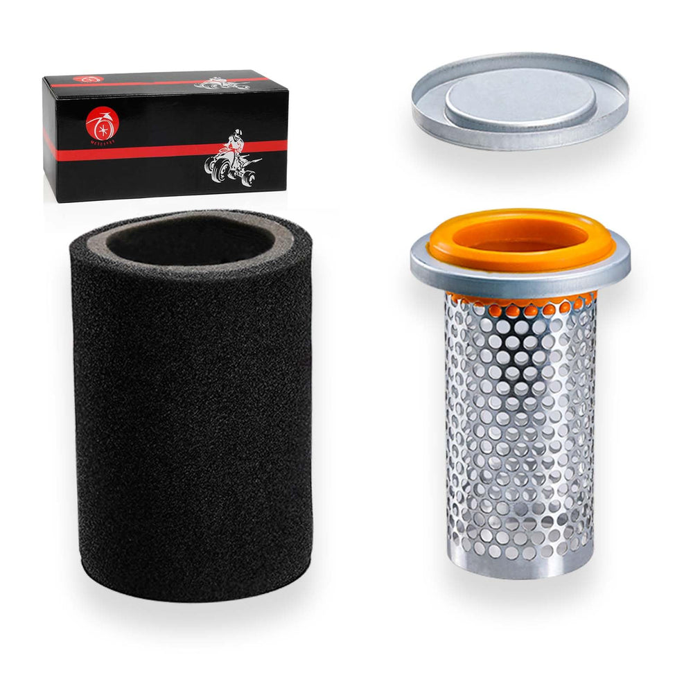 MOTO1988 guide cage cap secures the filter for steady performance.