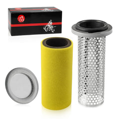 MOTO1988 guide cap for Yamaha Rhino kit secures filter components during rides.