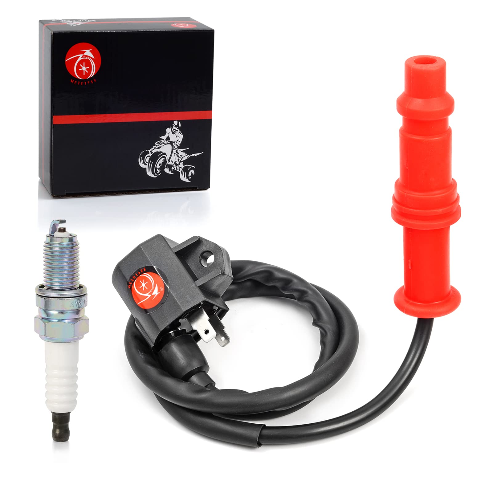 MOTO1988 ignition coil for Polaris Ranger ensures reliable ignition and easy starts.