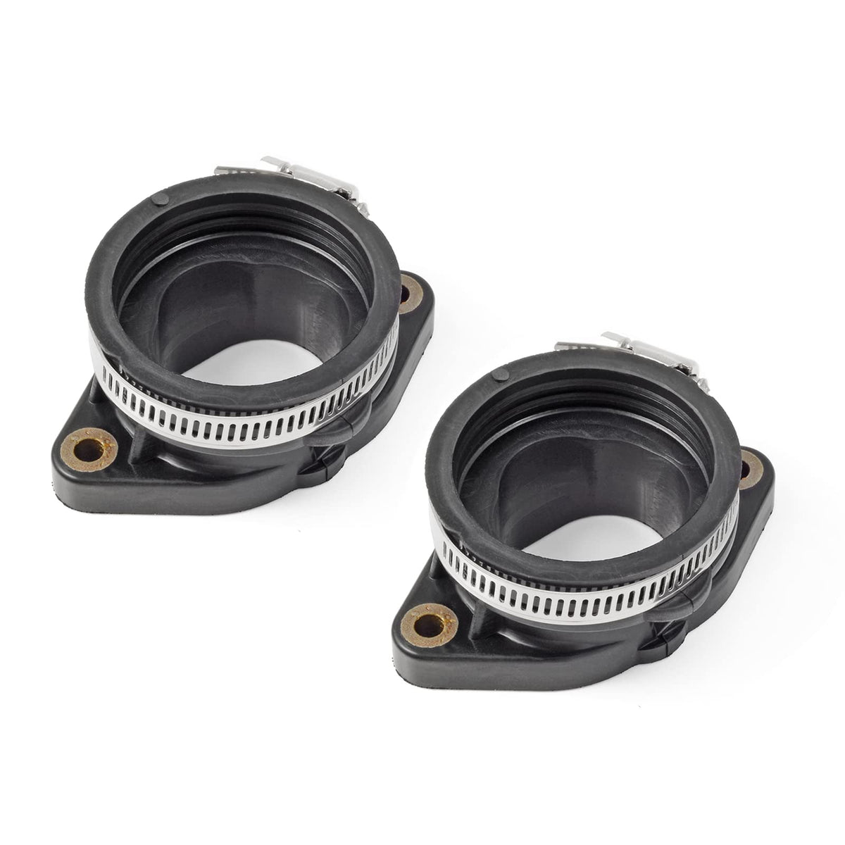 MOTO1988 intake manifold boot front view for Polaris engines, ready for precise fit