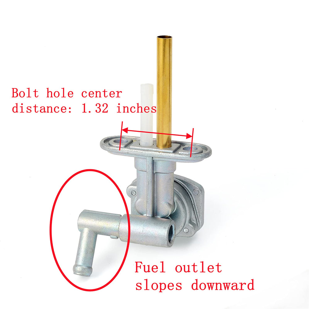 MOTO1988 knob lever fuel valve for Kawasaki Prairie 360 offers quick manual control