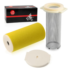 MOTO1988 Kodiak end cap forms secure seal for consistent airflow.