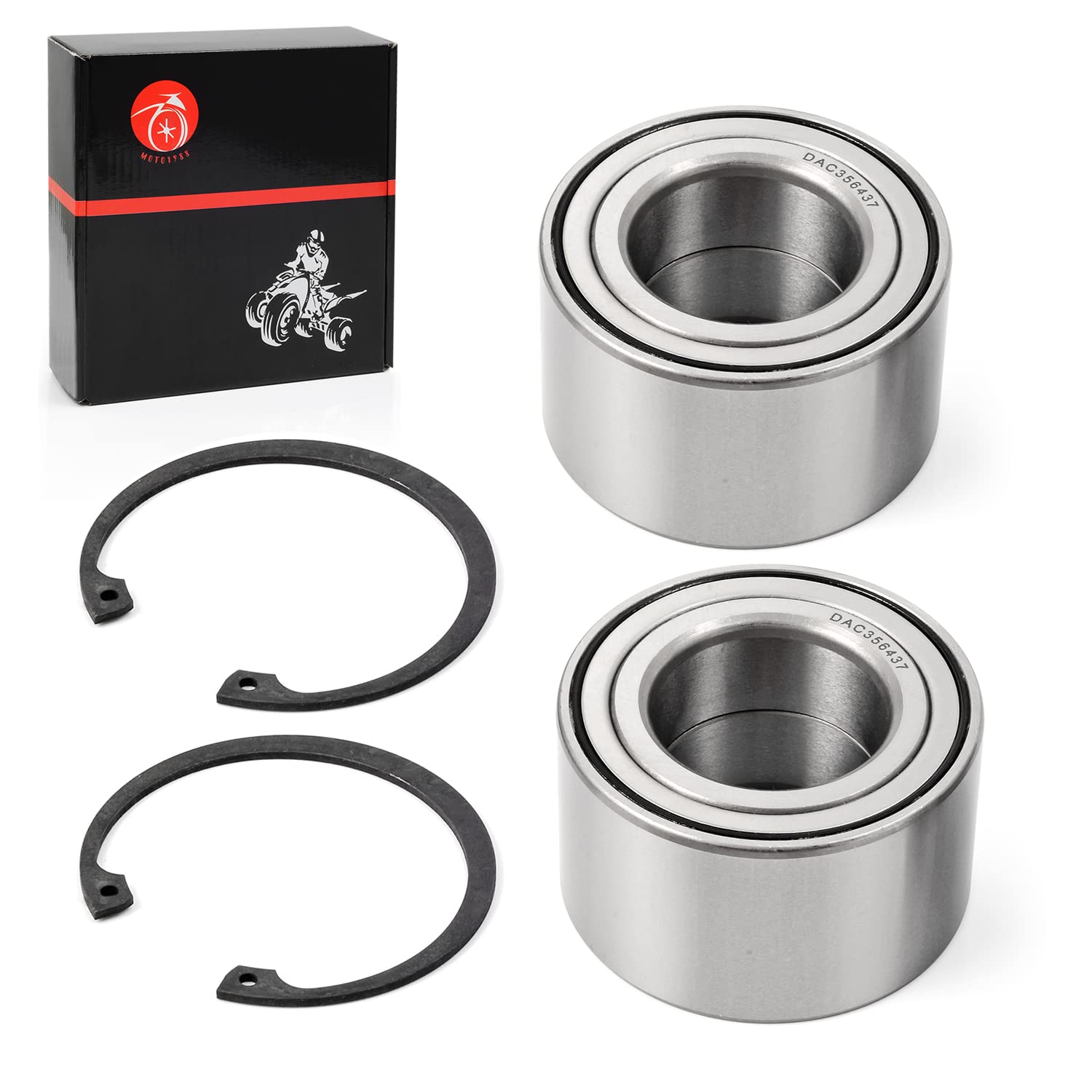 MOTO1988 packaging includes 2x bearings and 2x ring clips.