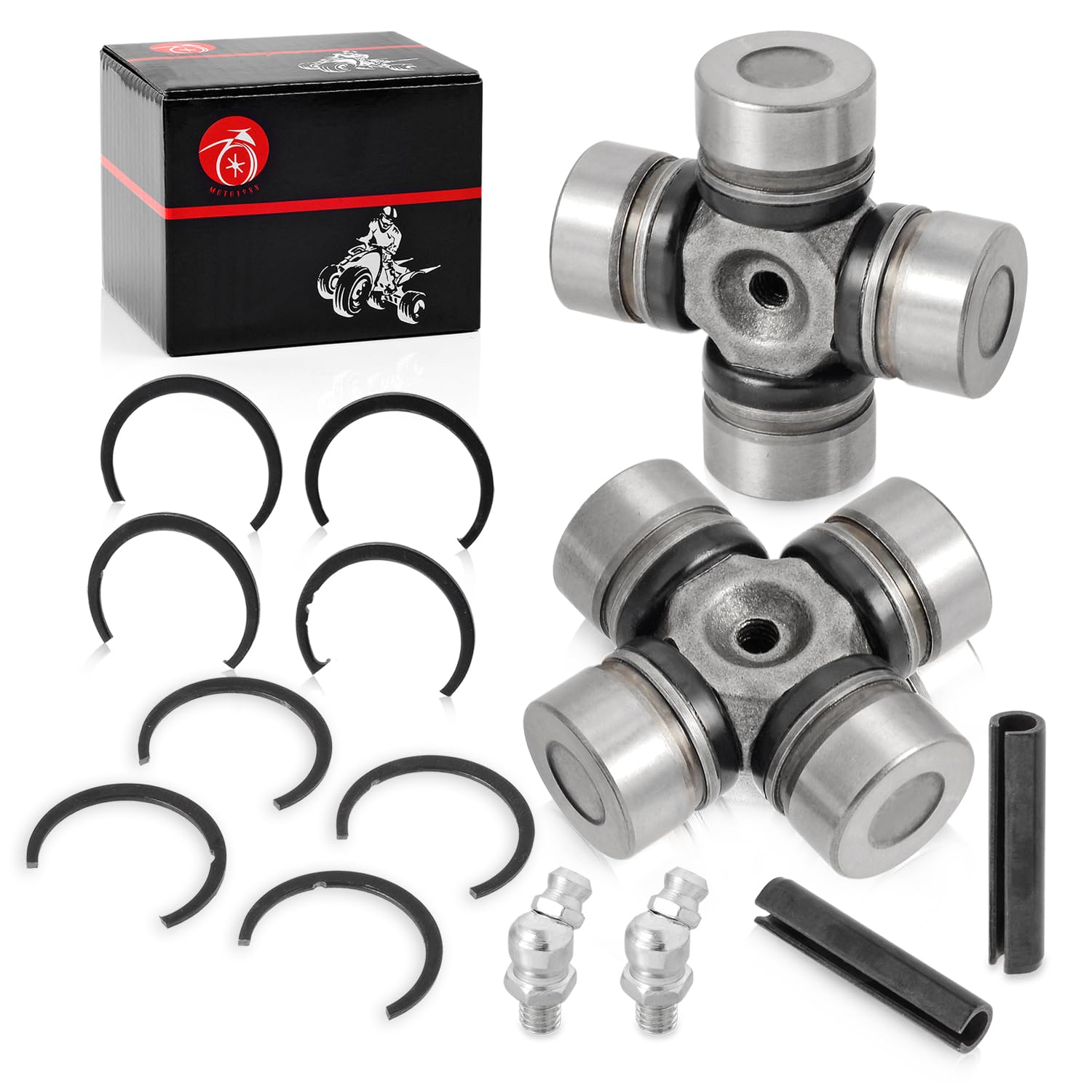 MOTO1988 Ranger UTV U-joint installation focuses on precise alignment and fit.