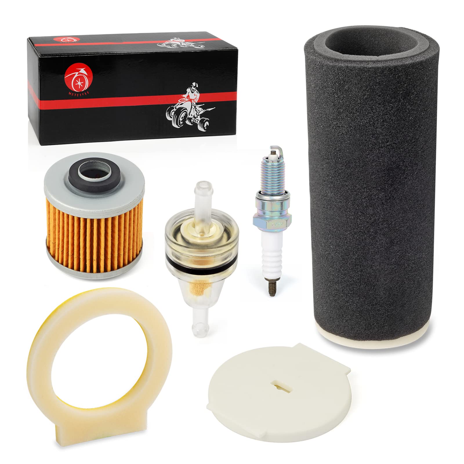 MOTO1988 spark plug for Yamaha Grizzly 600 delivers reliable ignition and steady starts