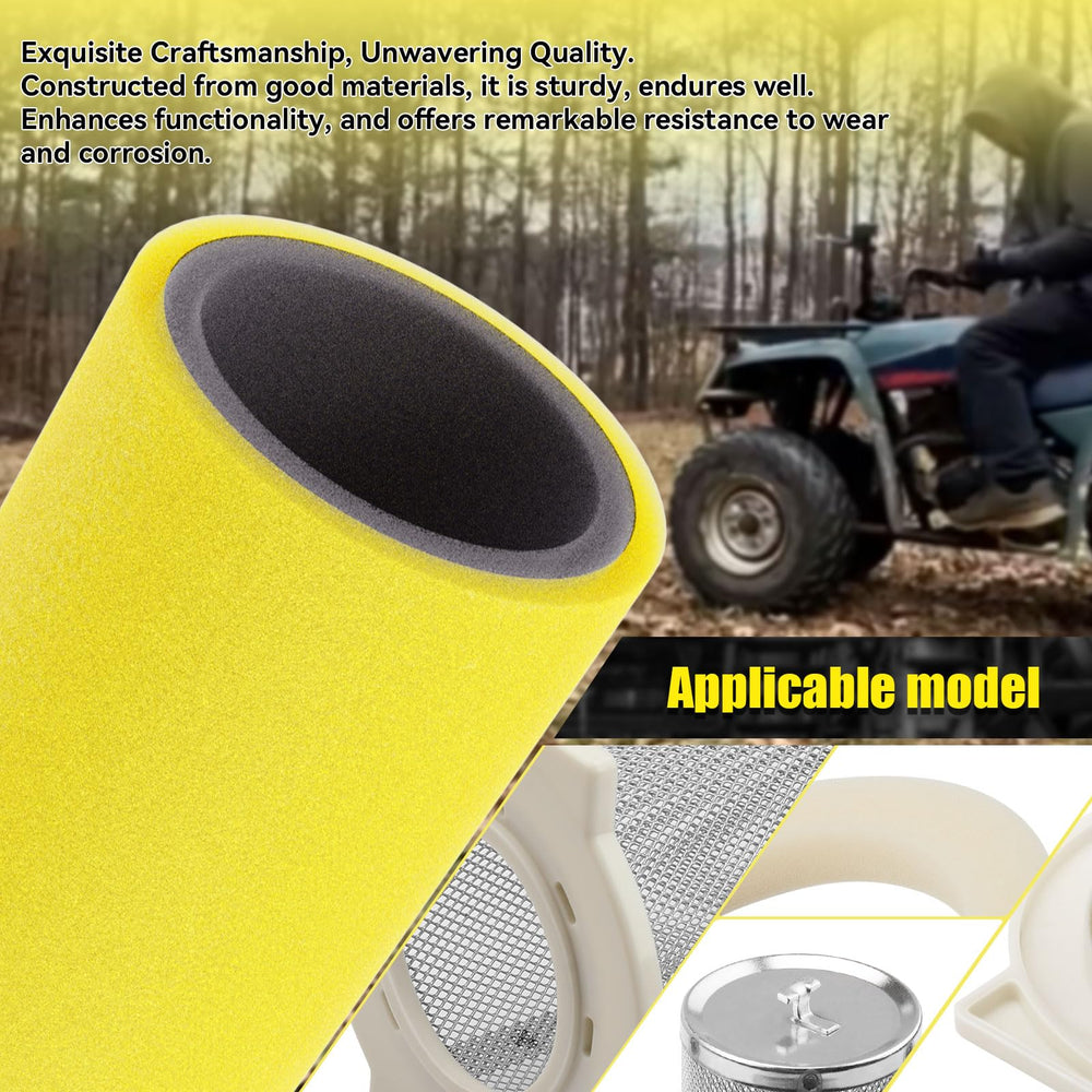 MOTO1988 Timberwolf 250 air filter guide end cap kit supports reliable filtration.
