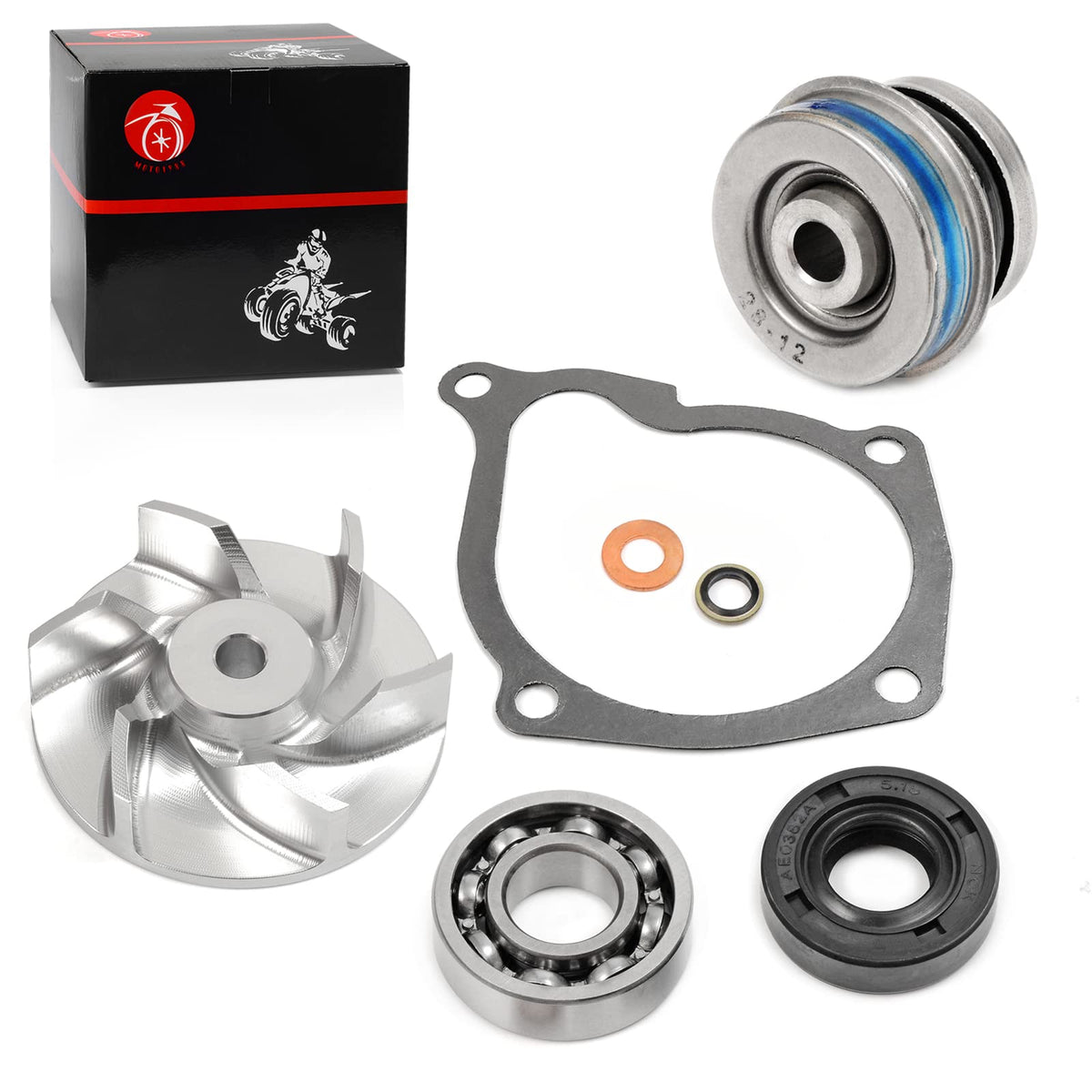 MOTO1988 water pump seal impeller kit boosts cooling for Polaris engines
