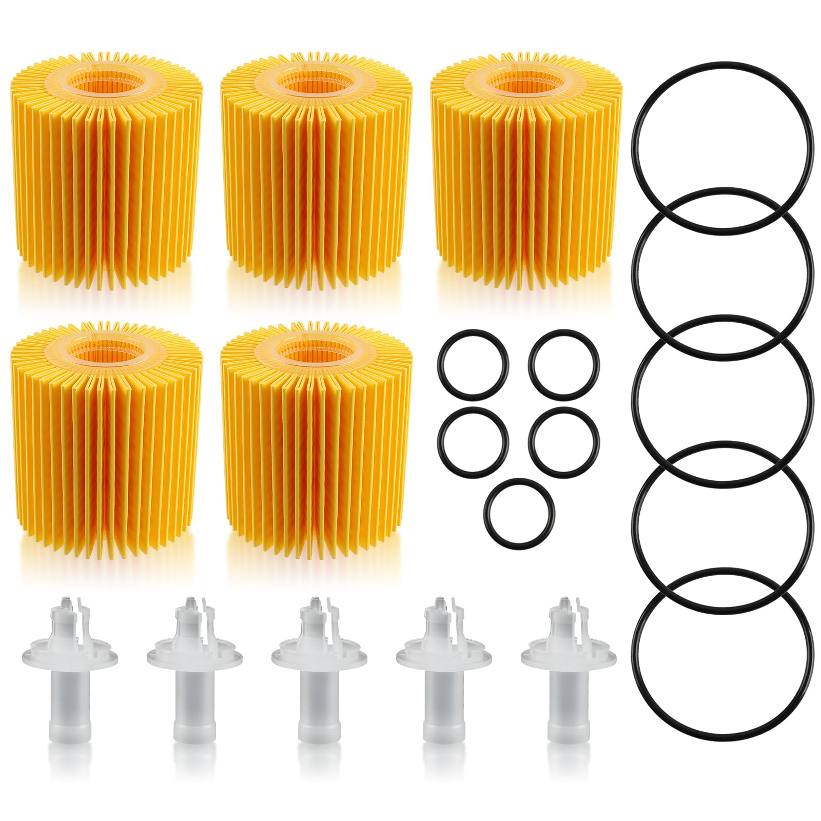 MOTOALL oil filter kit box and filters for easy replacement