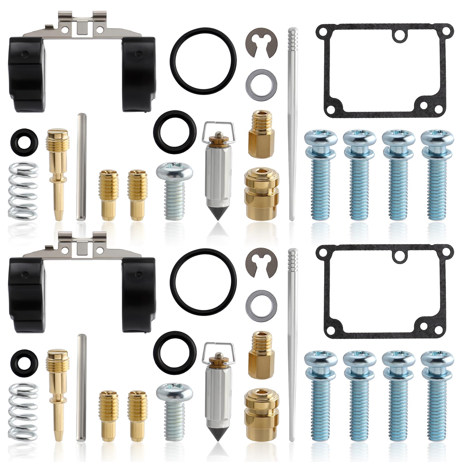 MOTOALL carb rebuild kit for Banshee YFZ350—assembly view showing durable seals.