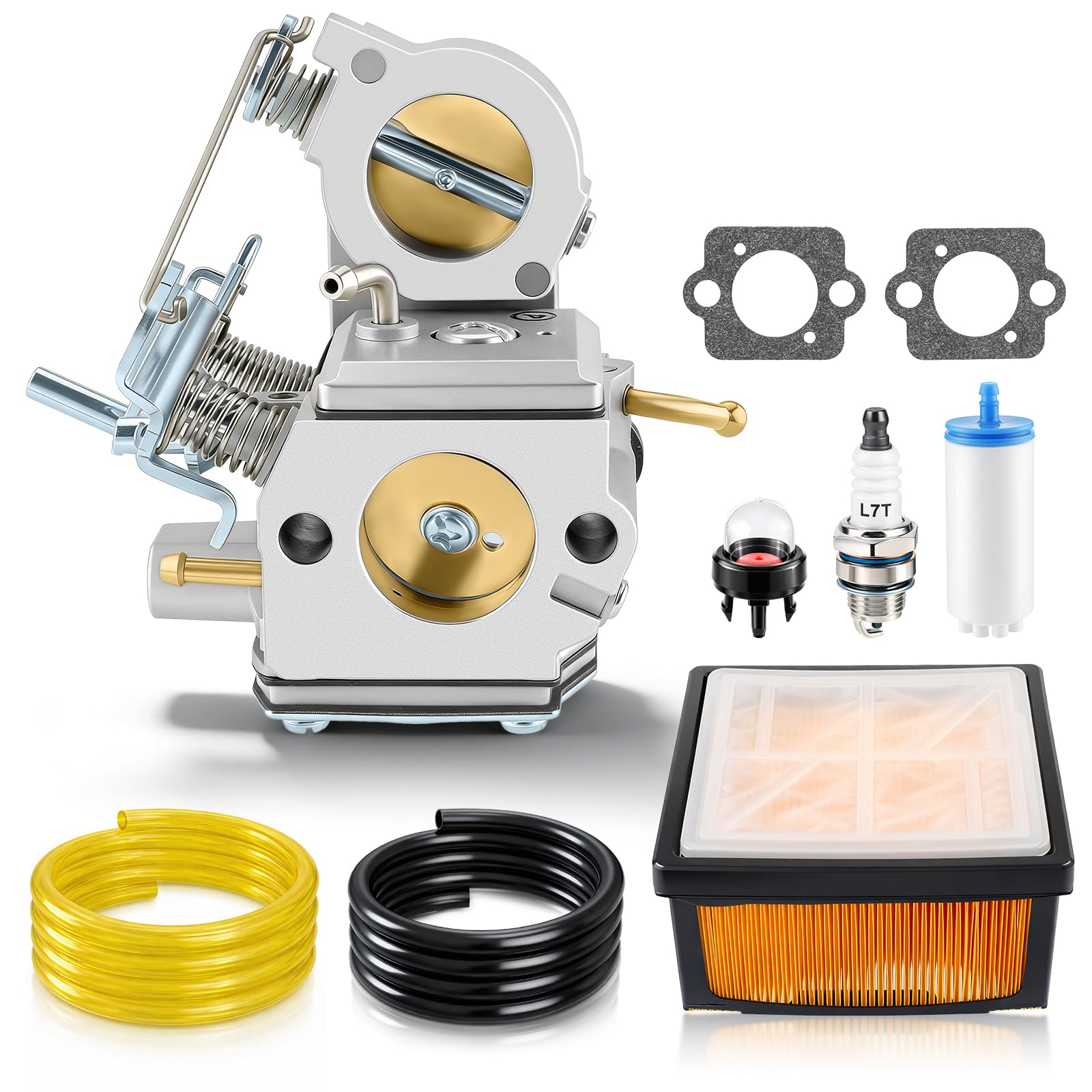 MOTOALL C3-EL43C carburetor for Husqvarna K750 with precise body fit and reliable replacement